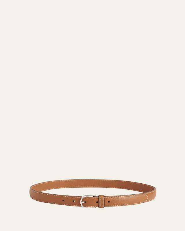 Slim Trouser Leather Belt